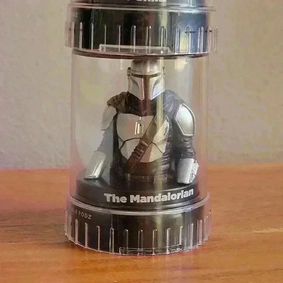 Collectible MANDALORIAN| Baby Yoda & Groot PODZ TOPPER Set of 3 Excellent - Picture 4 of 15